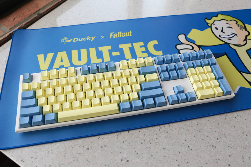Bethesda x Ducky One 3 Fallout Edition Hotswap RGB Double Shot PBT Mec