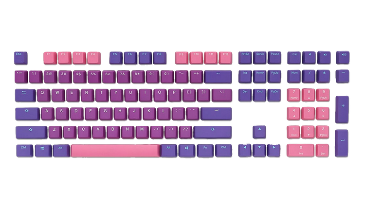 Ducky Ultra Violet 108 Key OEM Profile Double Shot PBT Keycap Set MK5Y7RKPJO |37454|