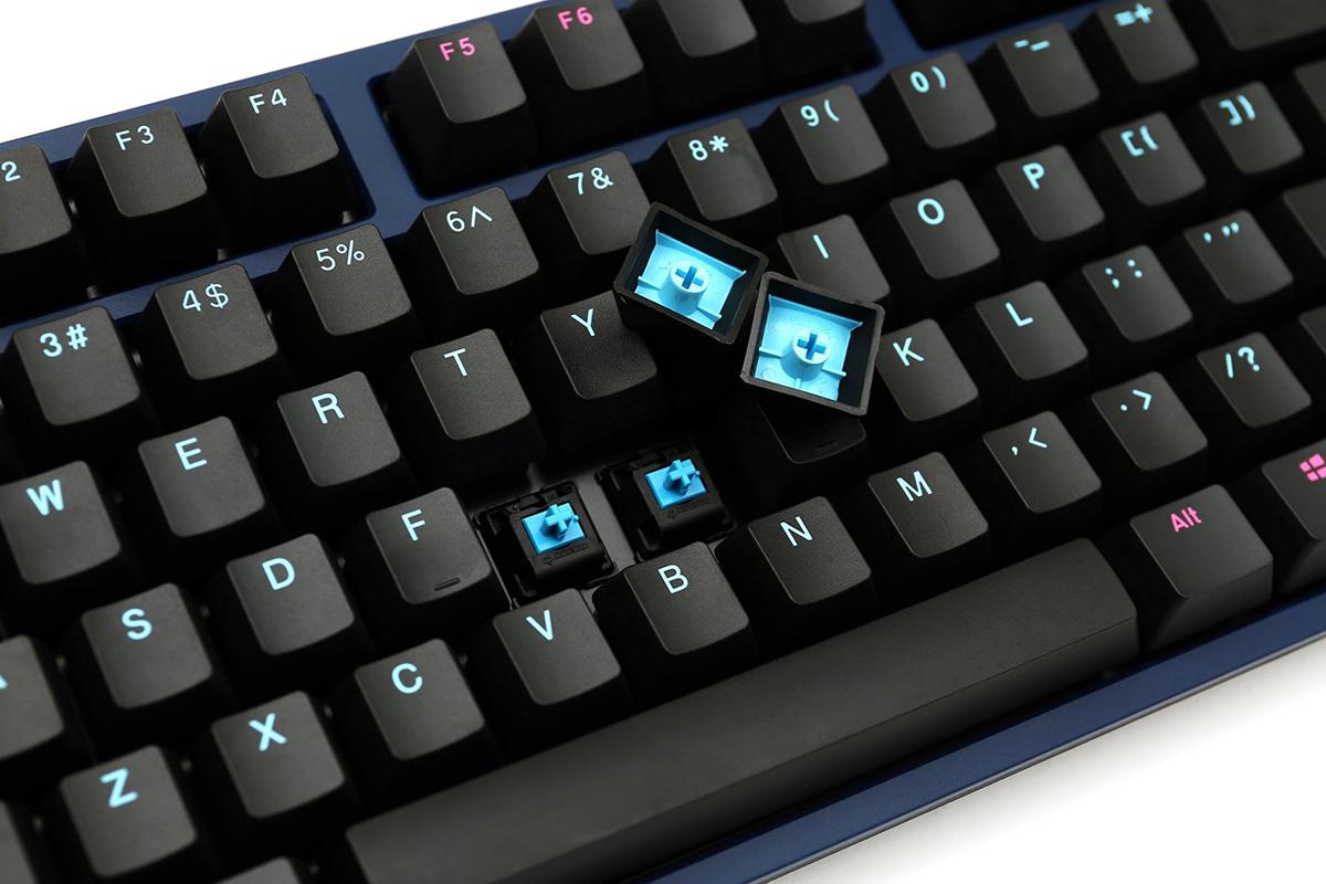 Ducky Midnight 108 Key OEM Profile Double Shot PBT Keycap Set