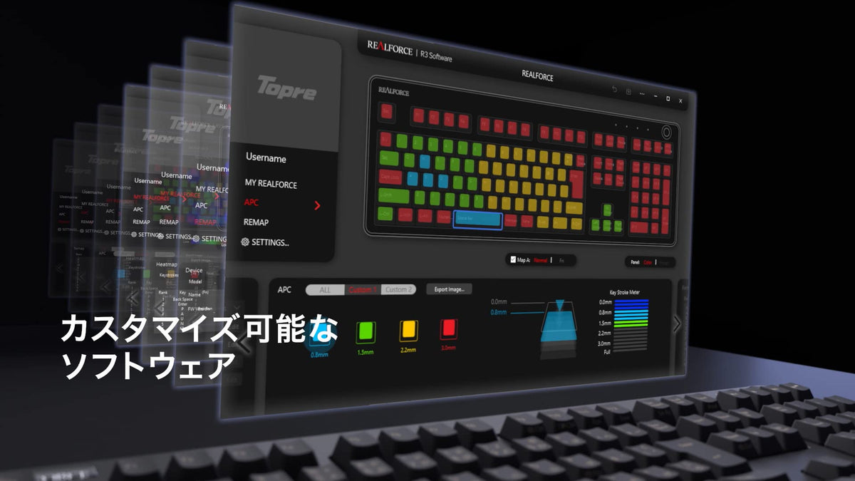 Topre Realforce R3 Wireless Keyboard