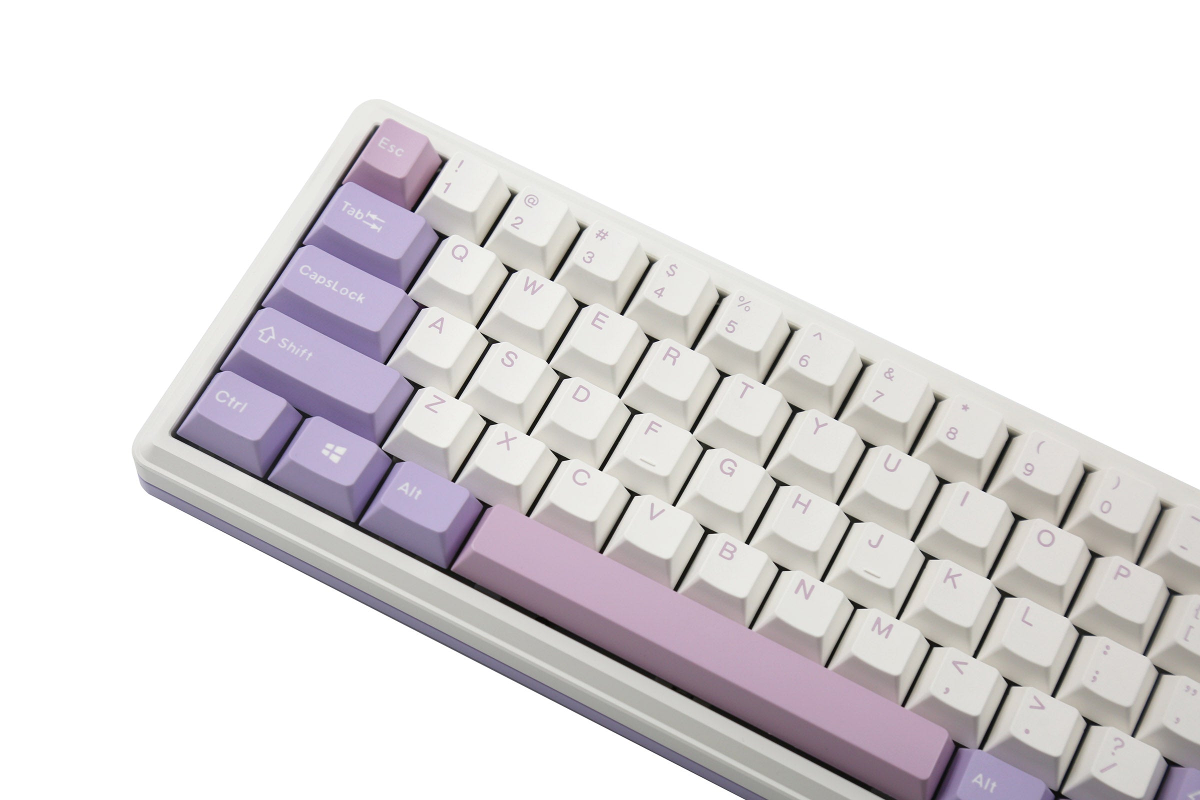 Varmilo Sword 68 Lilac Aluminum 65% Hotswap Bluetooth + 2.4 GHz. RGB M