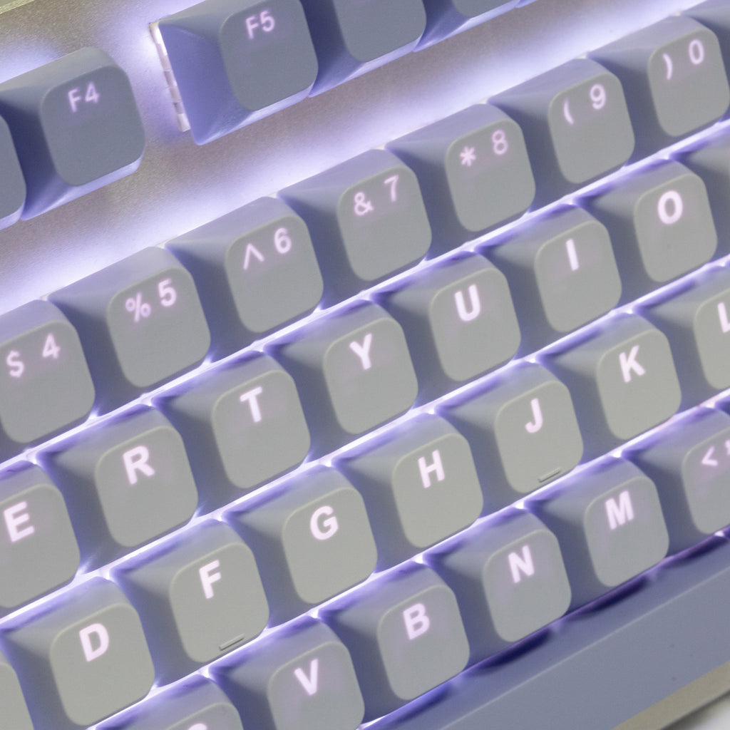 Tai-Hao Aurora Wave Purple Backlit 143 Key BOBO Profile Double Shot AB