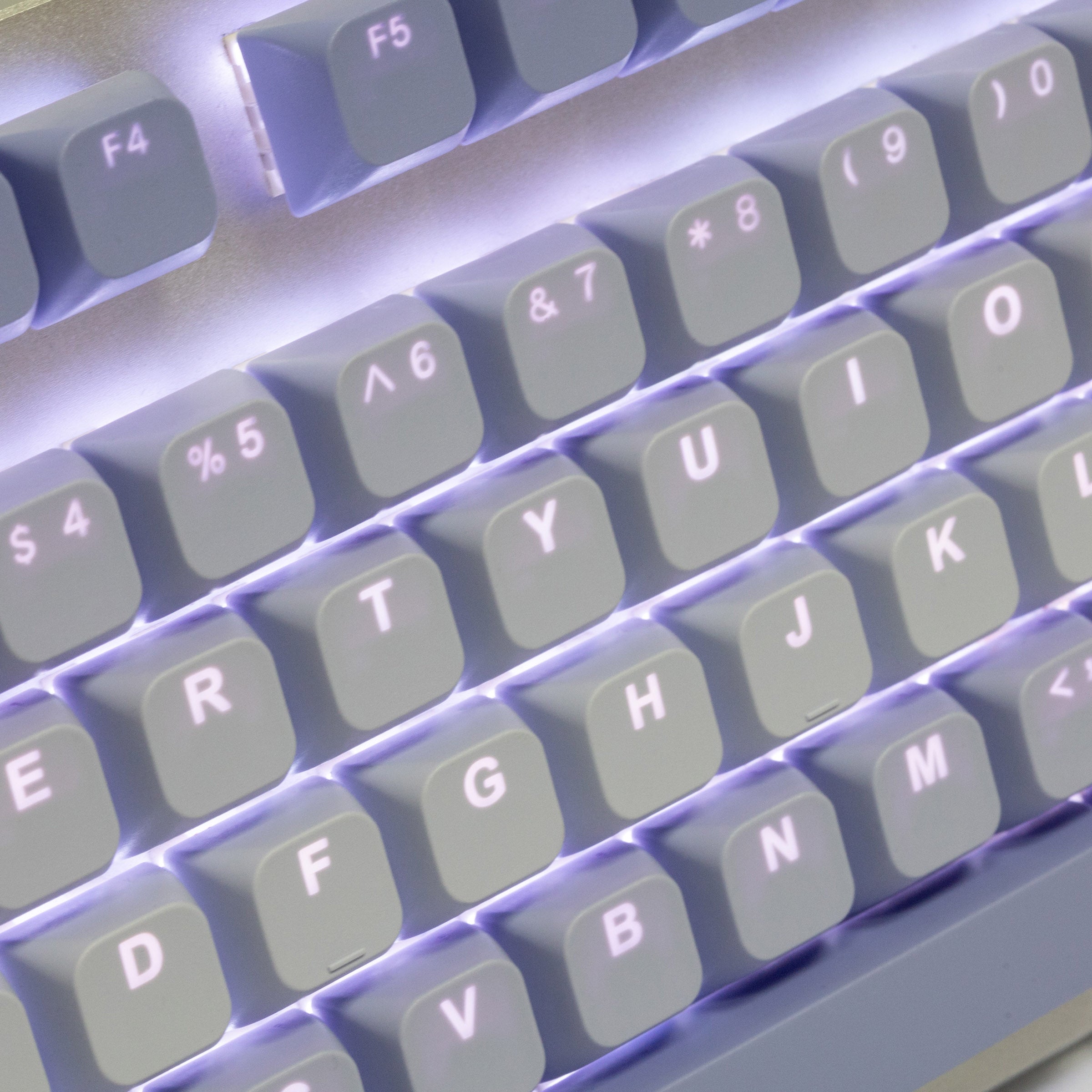 Tai-Hao Aurora Wave Purple Backlit 143 Key BOBO Profile Double Shot ABS MKF2OSUP8Q |59646|