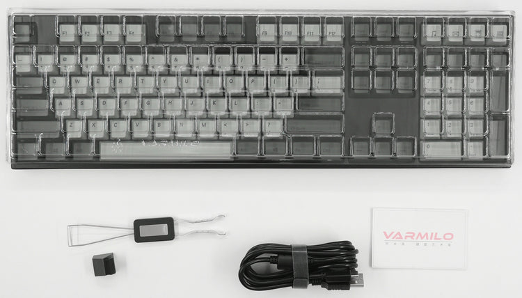 Varmilo VPE108 Ink Rhyme Keyboard MKAYGJNMP5 |64017|