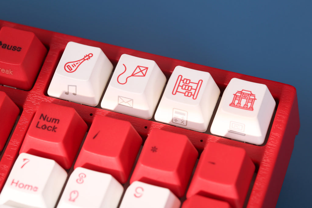 Varmilo VPE108 Koi Hotswap Wireless White LED Keyboard