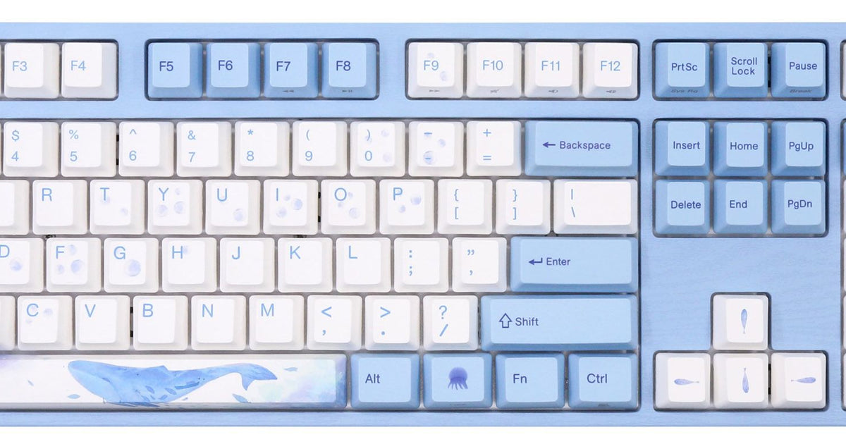 Varmilo VPM108 Sea Melody White LED EC Mechanical Keyboard