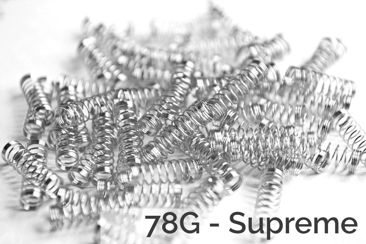 MK 100x Cherry MX Stainless Steel Springs 78G SPRiT Edition MKMACCCEX3 |0|