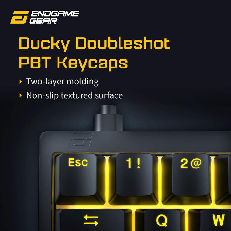 endgame gear rapid trigger Endgame Gear KB65HE Hall Effect Gaming Keyboard Gateron KS-37B Magnetic Switches