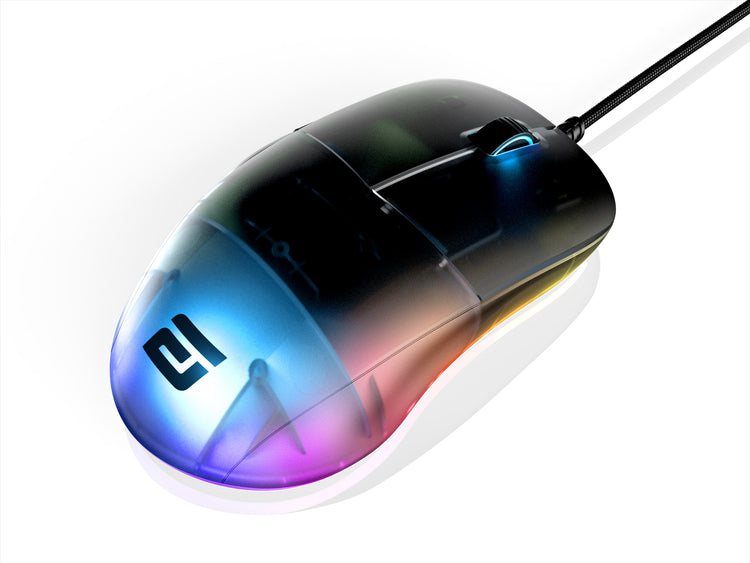 endgame gear xm1 dpi Endgame Gear XM1 RGB Gaming Mouse Clear EGG-XM1RGB-DF