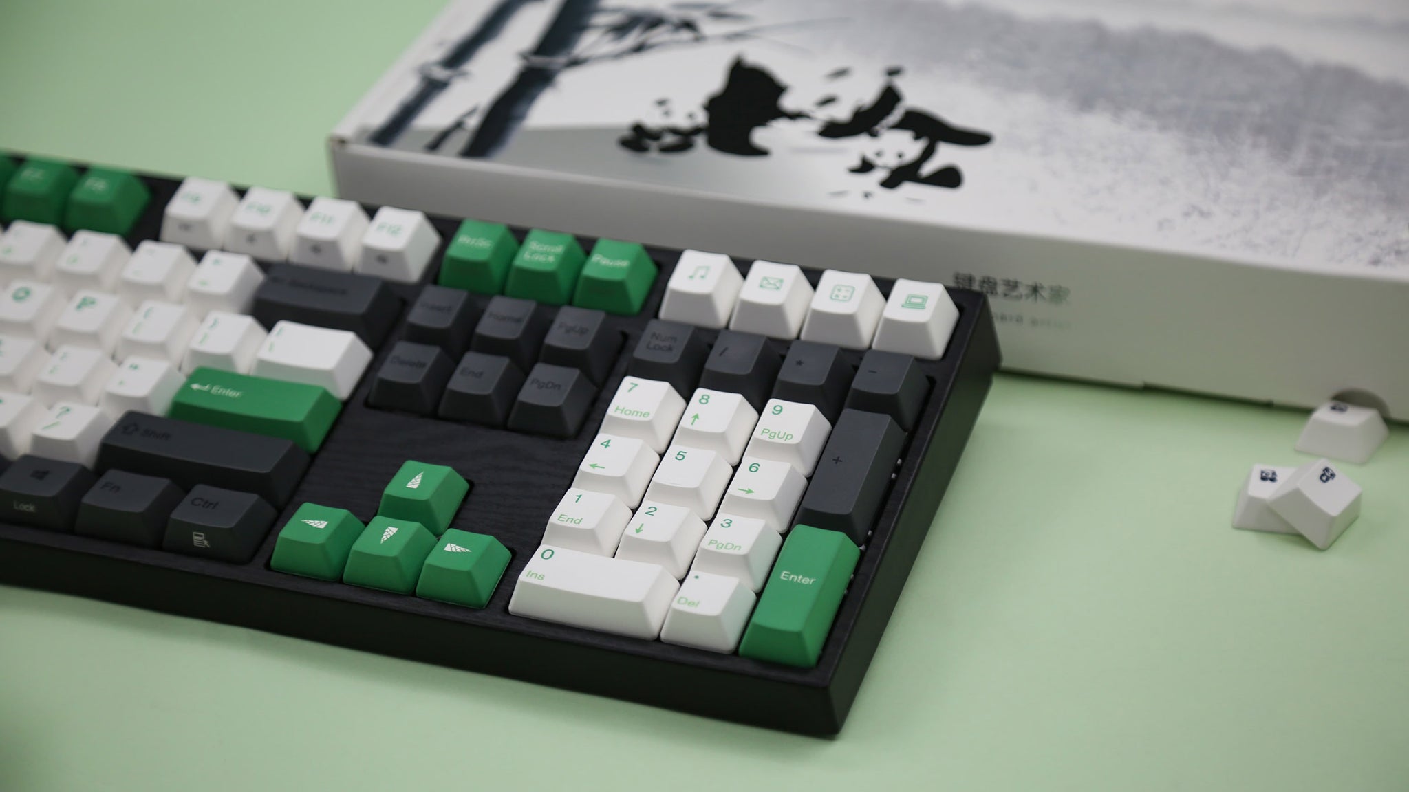 Varmilo VPM108 Panda R2 White LED EC Mechanical Keyboard