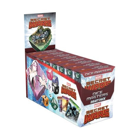 Marvel Dice Masters: Secret Wars Draft Packs Countertop Display MKOLCUSDPQ |0|
