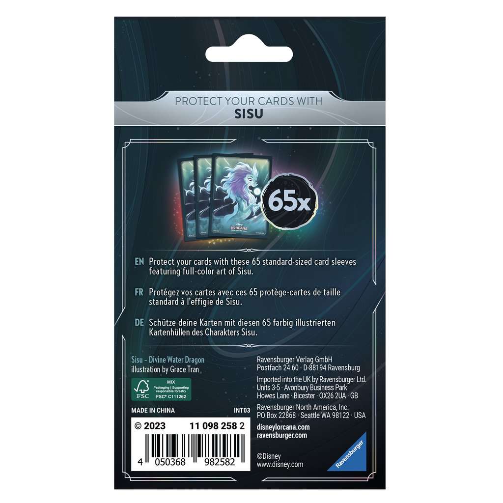 Disney Lorcana - Rise of the Floodborn Sisu Card Sleeves Disney Lorcana - Rise of the Floodborn Sisu Card Sleeves