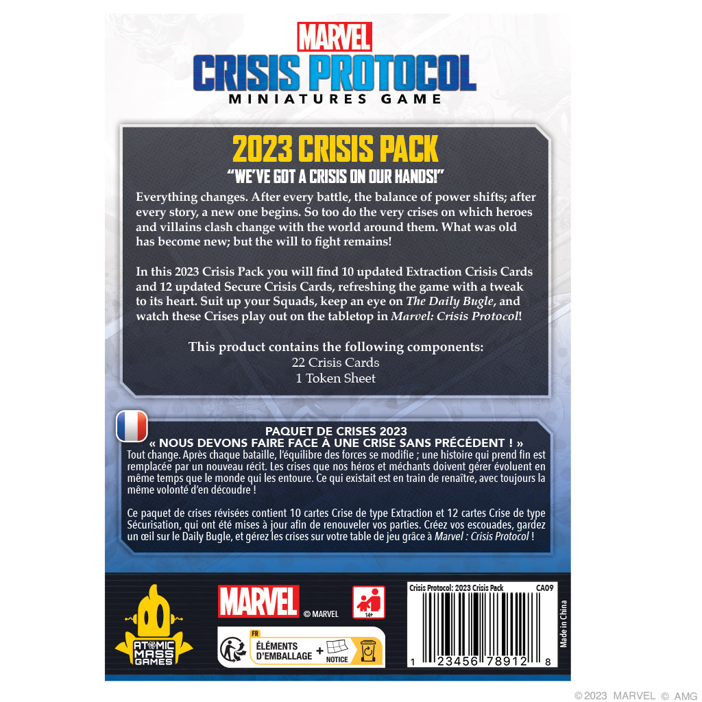 Marvel Crisis Protocol : Crisis Card Pack 2023 MK3YD6JFBV |60260|