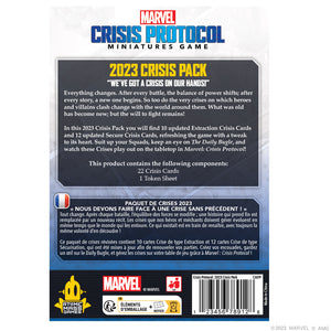 Marvel Crisis Protocol : Crisis Card Pack 2023 MK3YD6JFBV |60260|