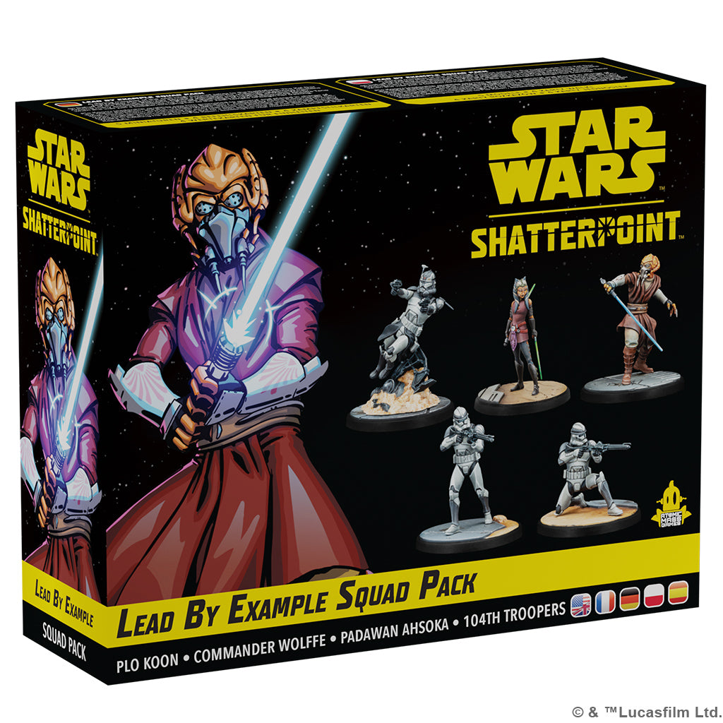Star Wars: Shatterpoint - Lead by Example Squad Pack MKG57JDX5W |0|