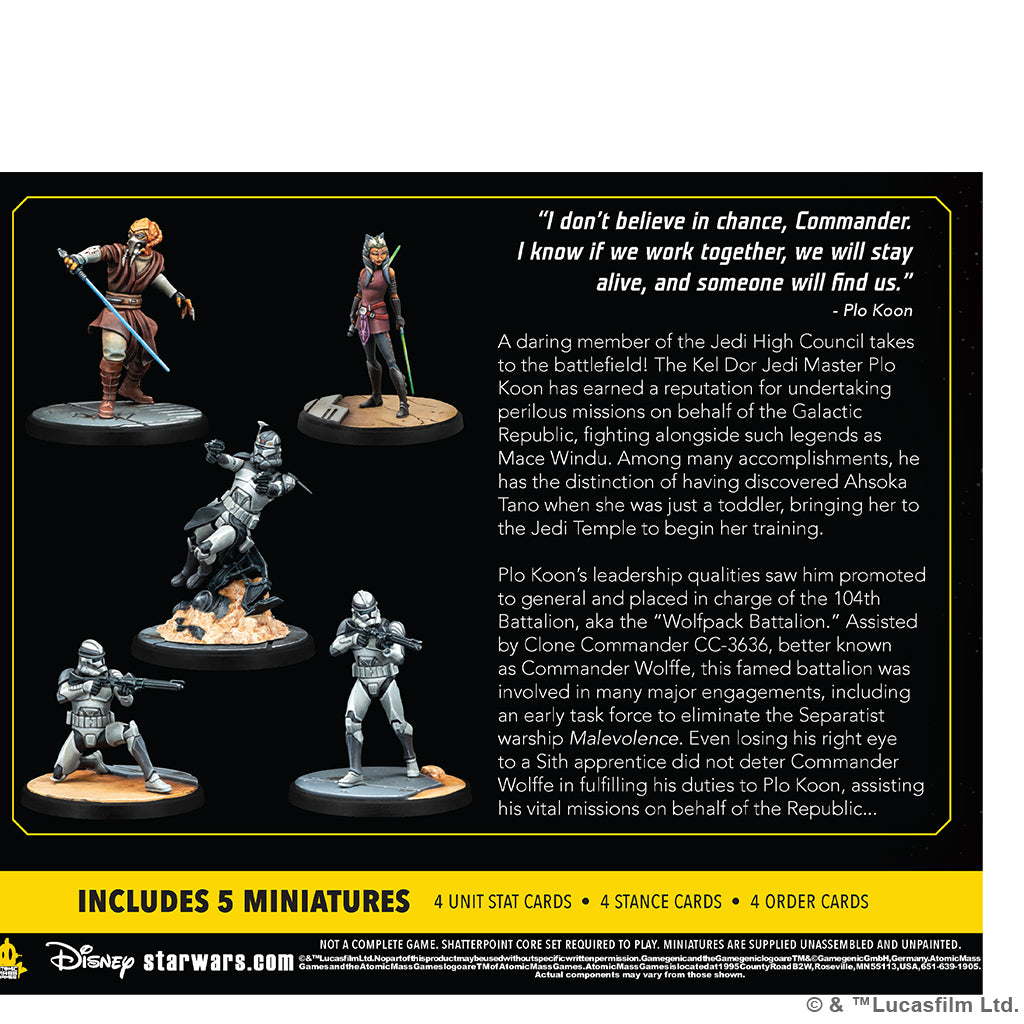 Star Wars: Shatterpoint - Lead by Example Squad Pack MKG57JDX5W |60293|