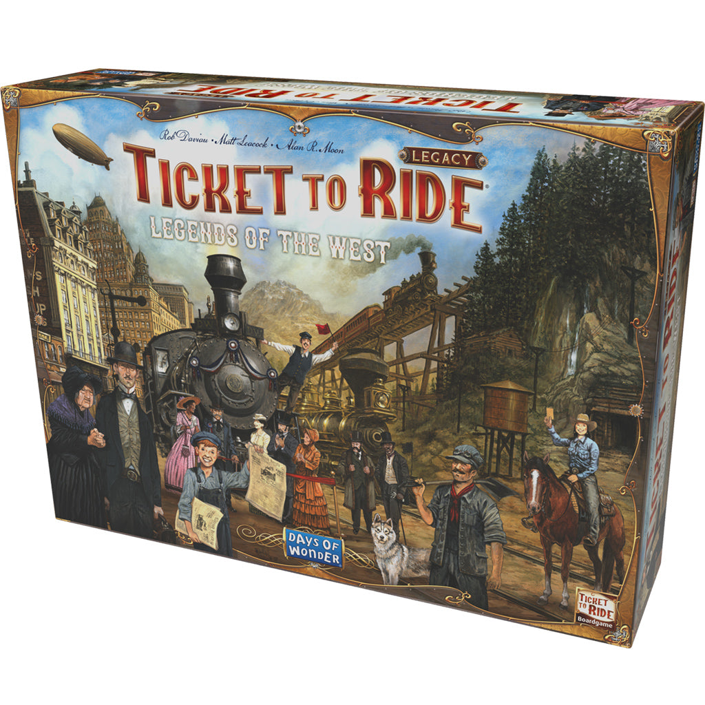 Ticket to Ride Legacy: Legends of the West MKGAF7HKNB |60504|