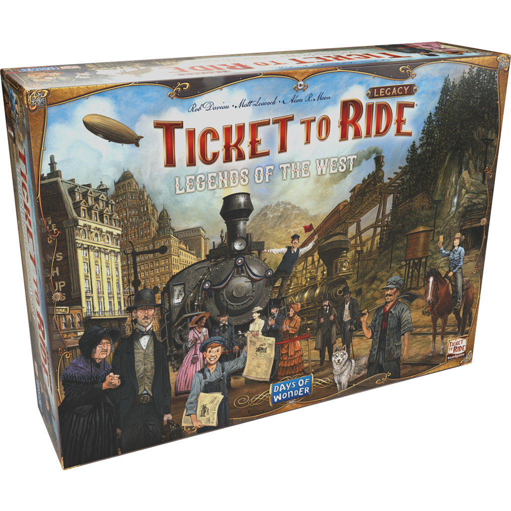 Ticket to Ride Legacy: Legends of the West MKGAF7HKNB |0|