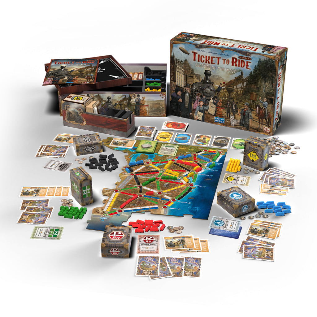 Ticket to Ride Legacy: Legends of the West MKGAF7HKNB |60505|