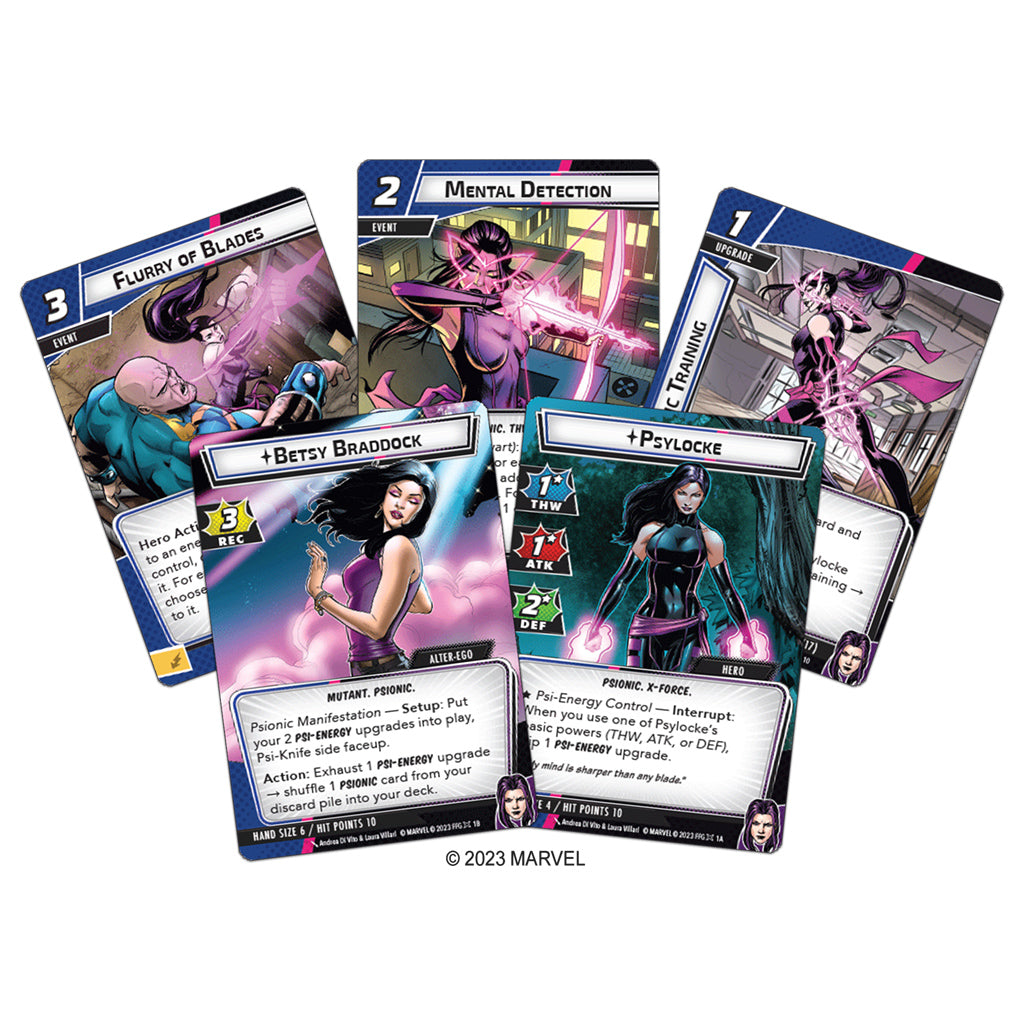 Marvel Champions : The Card Game - Psylocke Hero Pack MKH3V96J4B |60558|