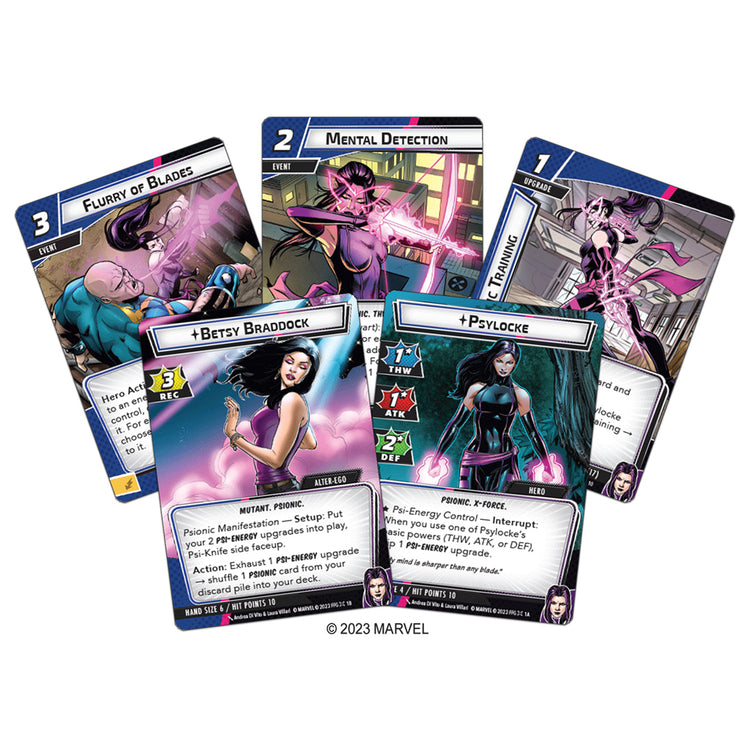 Marvel Champions : The Card Game - Psylocke Hero Pack MKH3V96J4B |60558|