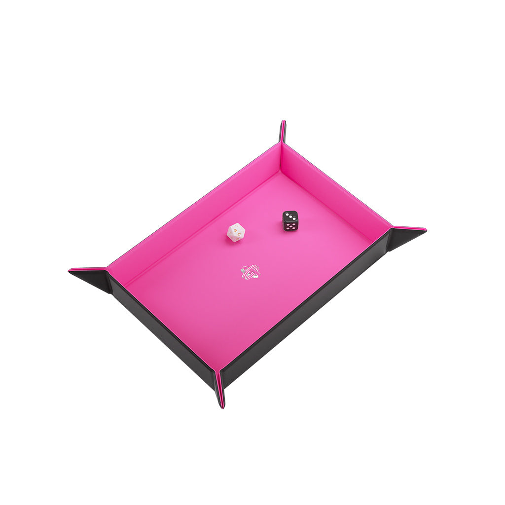 Magnetic Dice Tray Rectangular Black/Pink MKHOEG27W8 |60937|