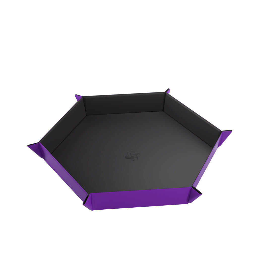 Magnetic Dice Tray Hexagonal Black/Purple  MKG1NOJI1D |0|