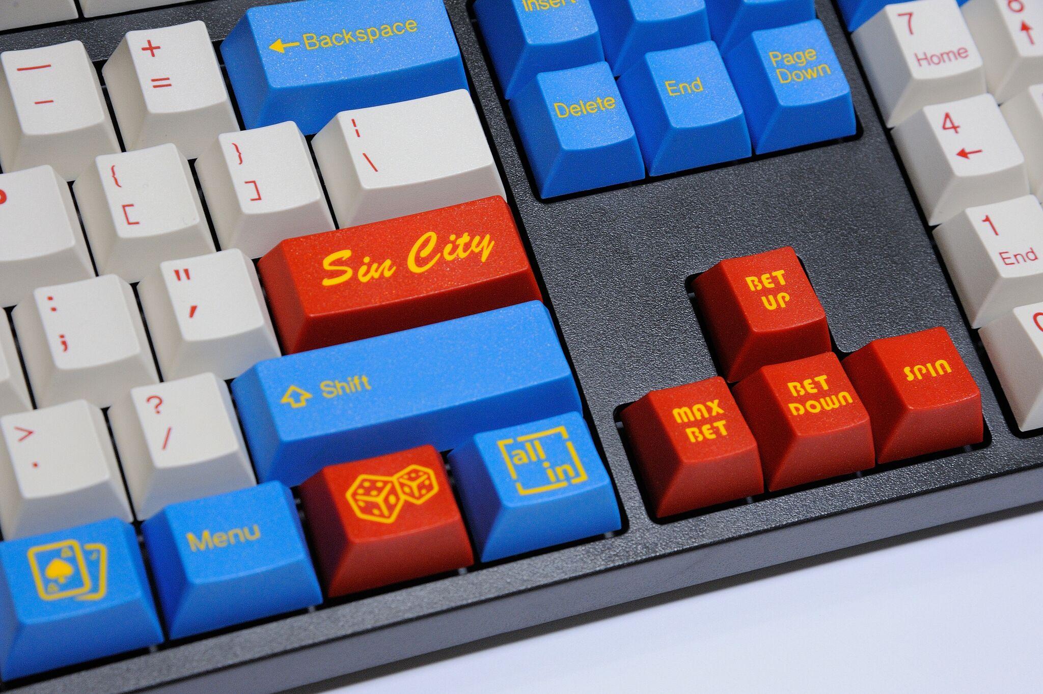 Tai-Hao Sin City Cubic ABS Double Shot Keycap Set MKREZ3MGI3 |77002|