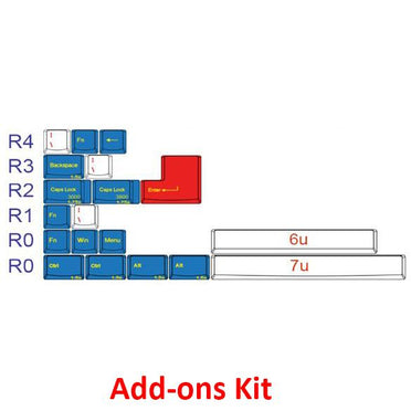 Tai-Hao Sin City Cubic ABS Double Shot Keycap Set MKREZ3MGI3 |77012|