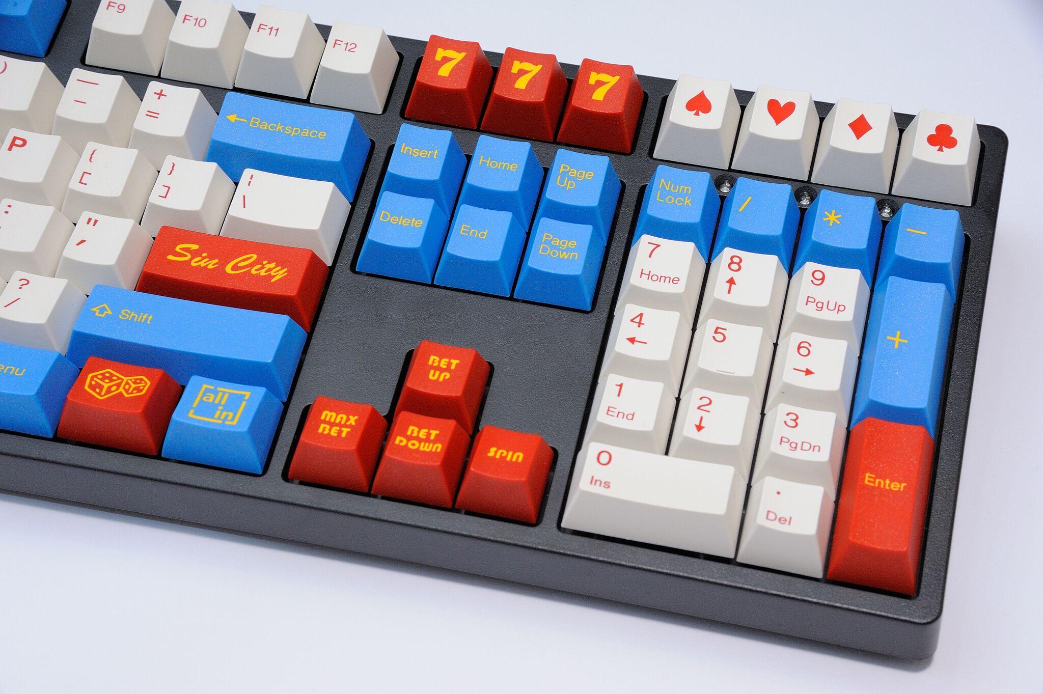 Tai-Hao Sin City Cubic ABS Double Shot Keycap Set MKREZ3MGI3 |77003|