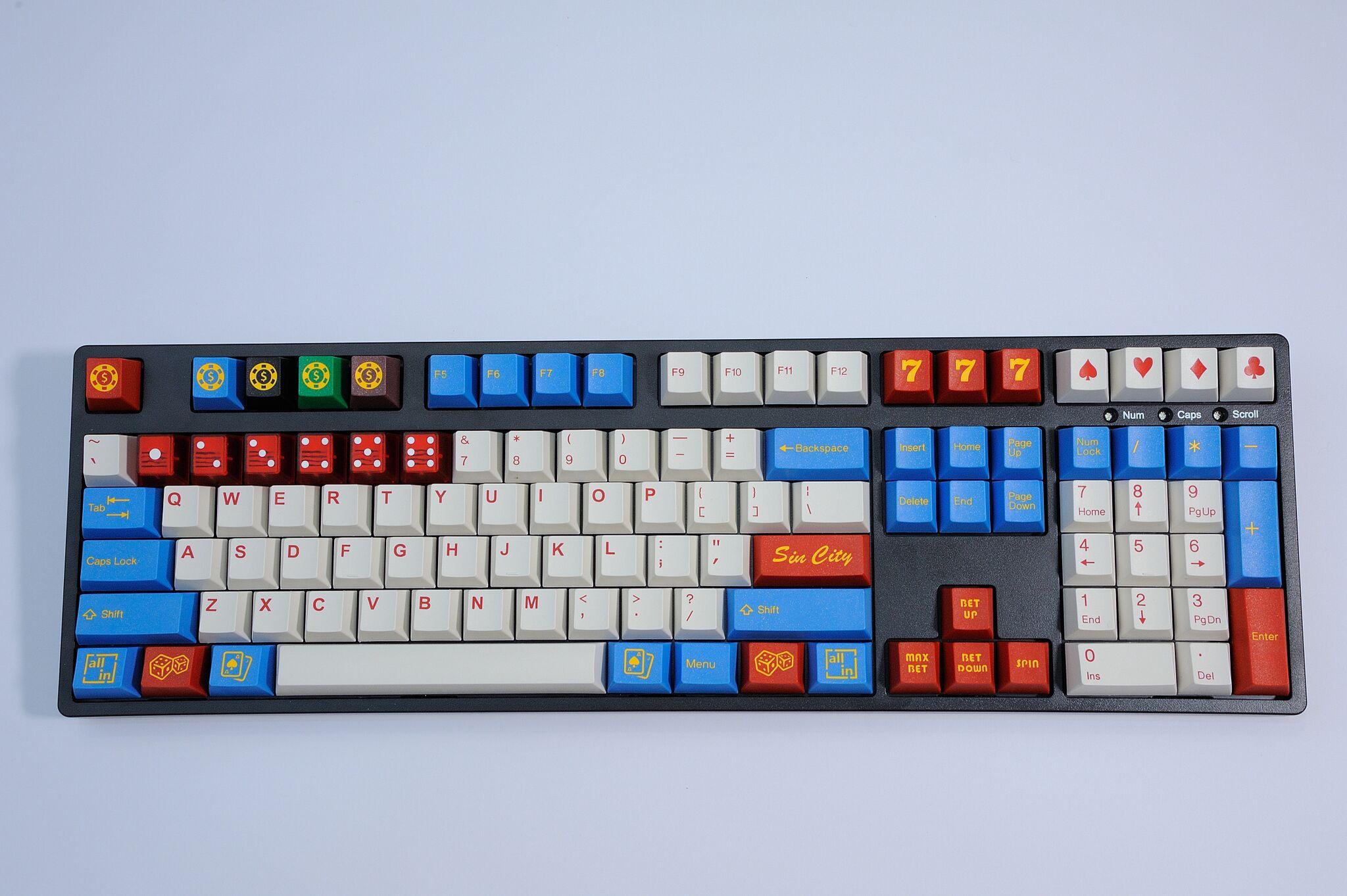 Tai-Hao Sin City Cubic ABS Double Shot Keycap Set MKREZ3MGI3 |77001|