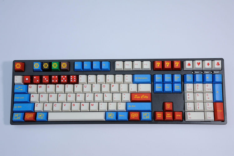 Tai-Hao Sin City Cubic ABS Double Shot Keycap Set MKREZ3MGI3 |77001|