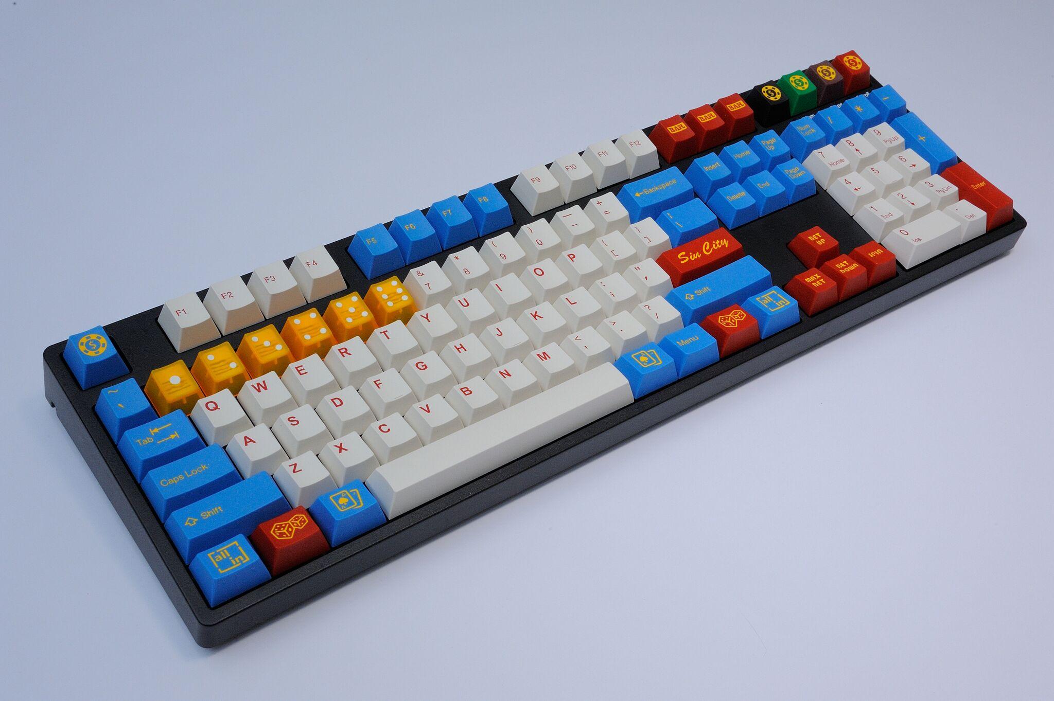 Tai-Hao Sin City Cubic ABS Double Shot Keycap Set MKREZ3MGI3 |77005|