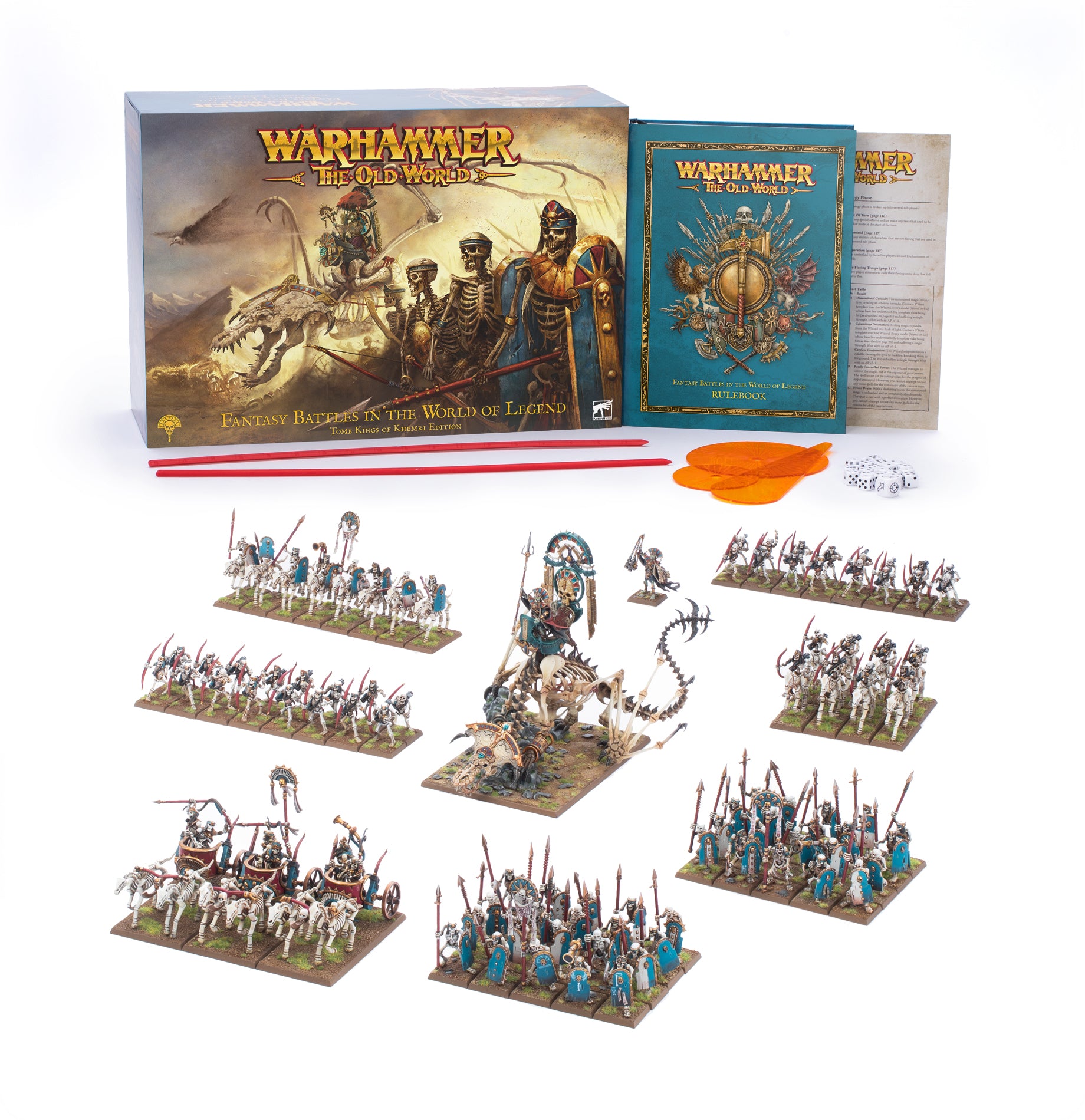 Warhammer: The Old World Core Set : The Tomb Kings of Khemri MK7YWP3DP1 |0|