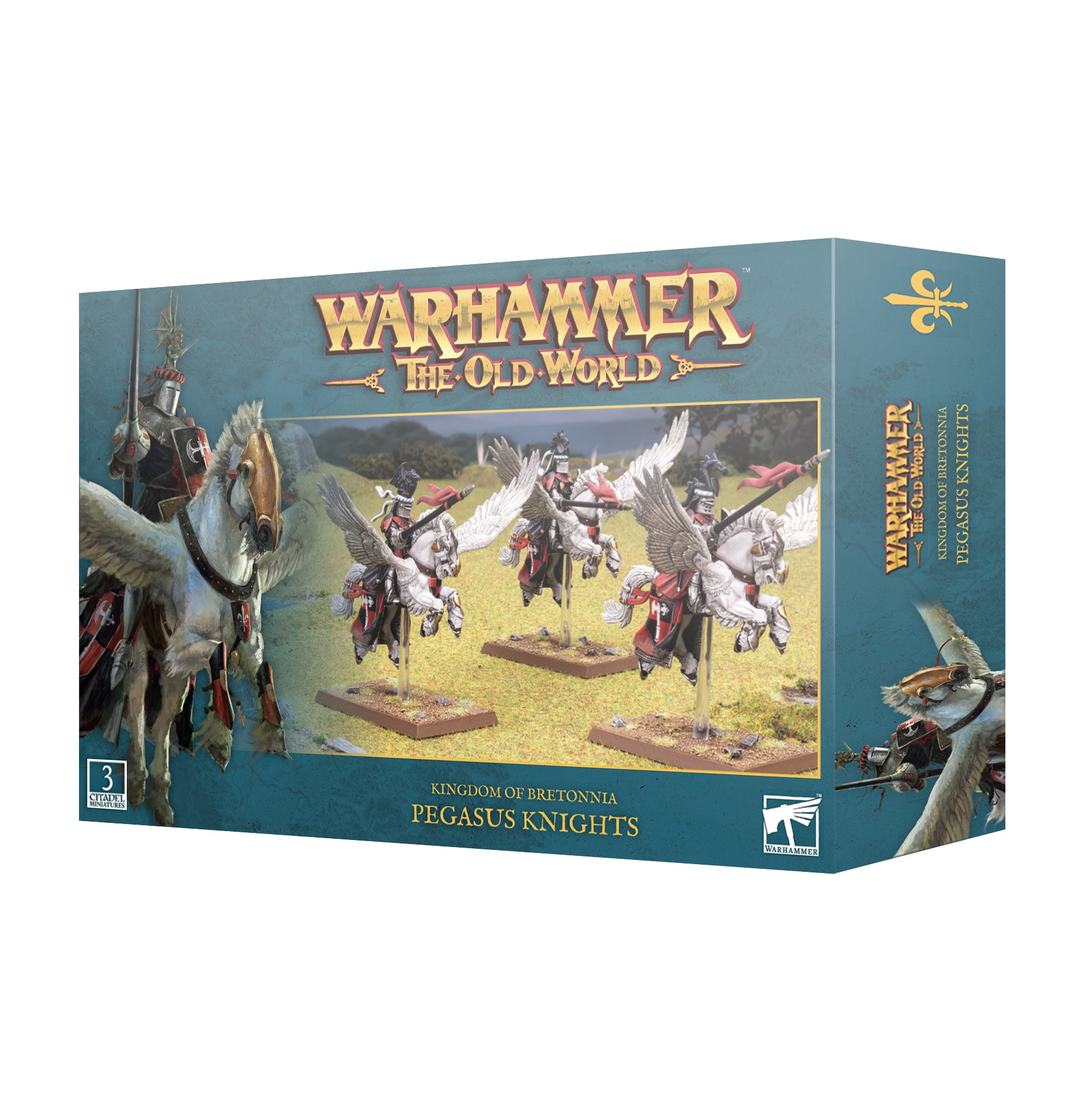Warhammer: The Old World Kingdom of Bretonnia Pegasus Knights MK2LRQ0V3S |0|