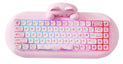 Yunzii C68 Cat Silicone 65% Hotswap Bluetooth + 2.4 GHz. RGB Mechanical Keyboard