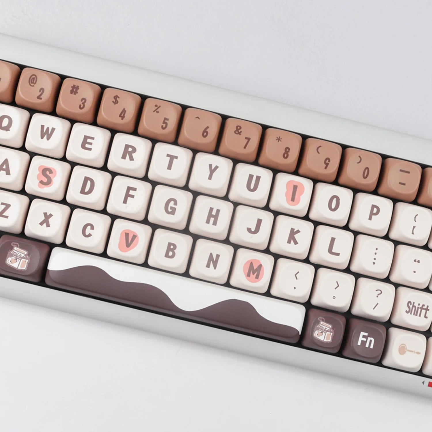 Yunzii Chocolate 137 Key MOA Profile Dye Sub PBT Keycap Set MKMWIAS5OS |62070|