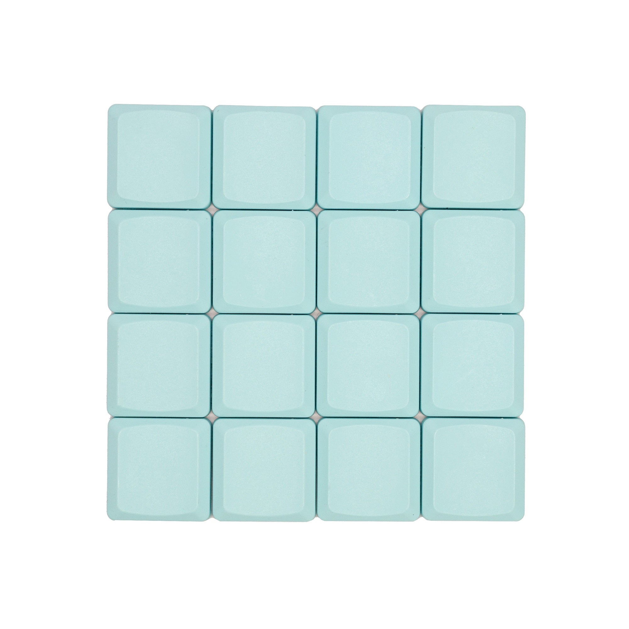 Tai-Hao Baby Blue THT Blank 18 Key ABS Low Profile Keycap Set