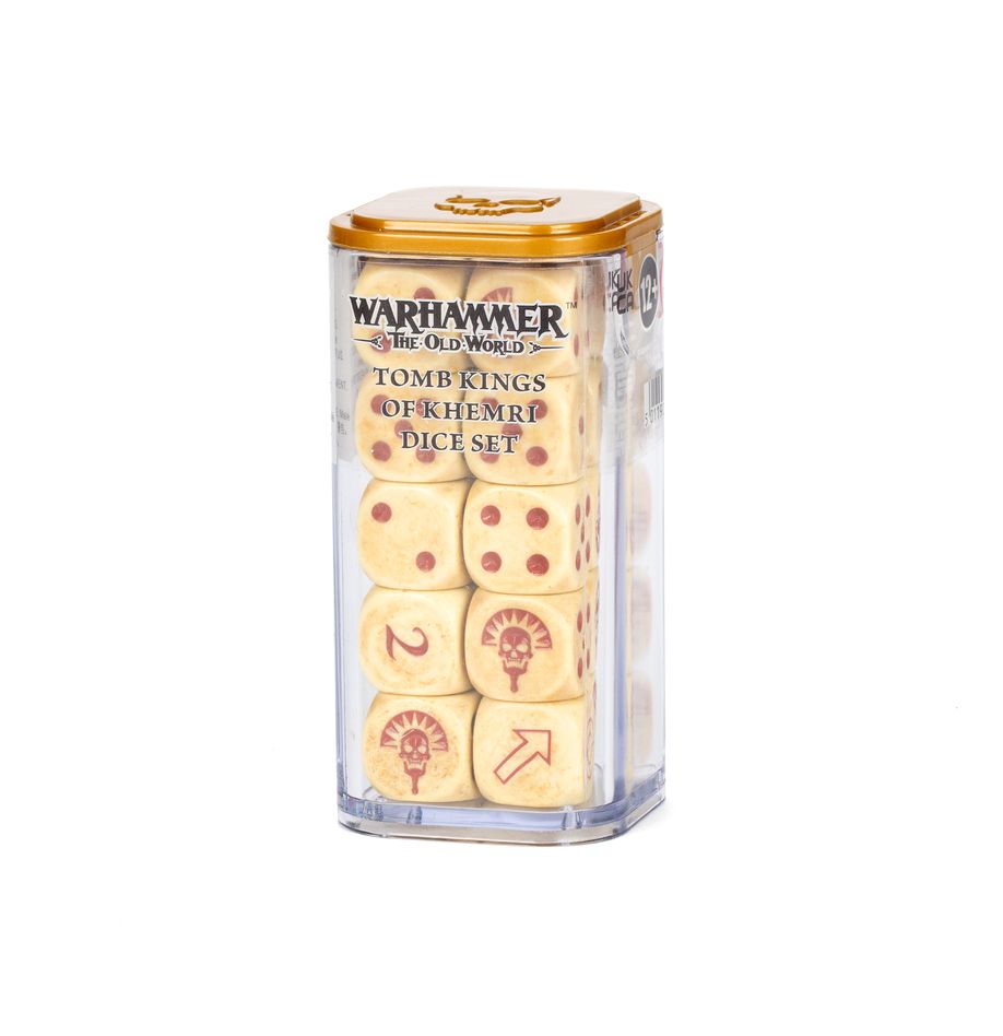 The Old World: Tomb Kings of Khemri Dice Set MKXGDOBNXT |0|