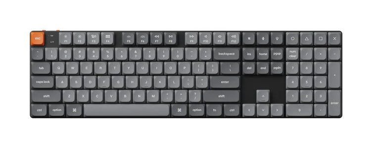Keychron K5 Max Mechanisch draadloos toetsenbord - Italiaanse QWERTY-lay-out, drievoudige Keychron K5 Max Mechanisch draadloos toetsenbord - Italiaanse QWERTY-lay-out, drievoudige