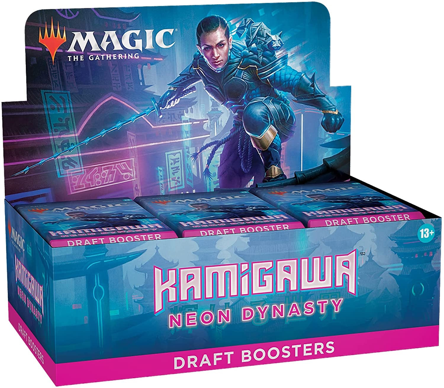 Magic The Gathering - Kamigawa Neon Dynasty Draft Booster Box MKX38X7BLR |0|