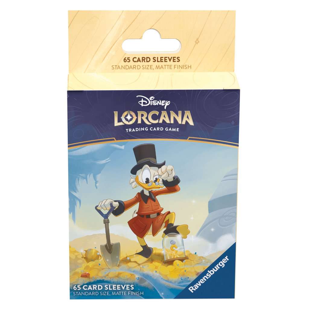 into the inklands card sleeves Disney Lorcana TCG: Into the Inklands Deck Protector Scrooge McDuck