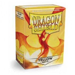 Dragon Shield 100ct Box Deck Protector Matte Yellow MKSNYJSR9J |0|