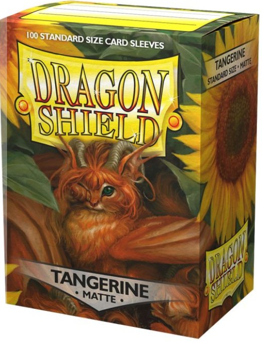 Dragon Shield 100CT Box Matte Tangerine MK18GDCG4H |0|