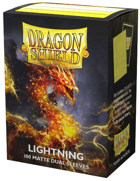Dragon Shield 100-Count Box Dual Matte Lightning MKI9JNE6GF |0|