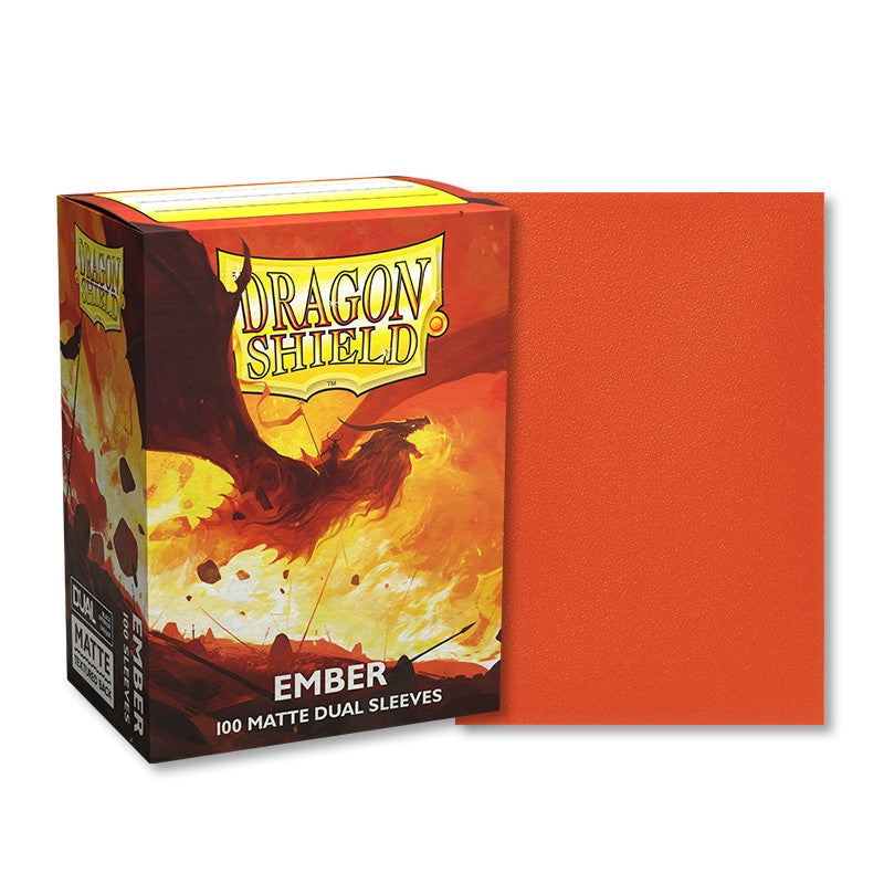 Dragon Shield 100ct Box - Dual Matte Ember MKPZYTRXIP |0|