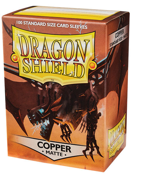 Dragon Shield 100ct Box Deck Protector Matte Copper MKNNEMIG1O |0|