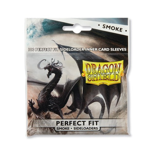 Dragon Shield 100ct Bag Perfect Fit Side Load Smoke MK5PIP5L7G |0|