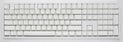 Ducky Zero 6108 White Hotswap Wireless RGB Mechanical Keyboard