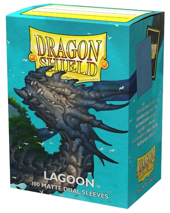 Dragon Shield 100-Count Box Dual Matte Lagoon MKJ9TQMBK4 |0|
